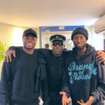 Ghanaian footballers in the UK attend Stonebwoy's concert in London