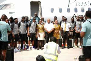PHOTOS: Black Stars arrive in Kumasi for intense FIFA World Cup Qualifiers