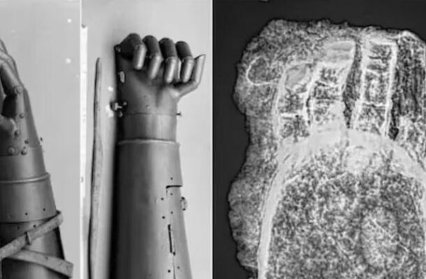 Unveiling History: A 600-Year-Old Iron Prosthetic Hand Unearthed in Germany