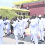 Watch how presidential staffers celebrated Bawumia’s victory with a guard of honour