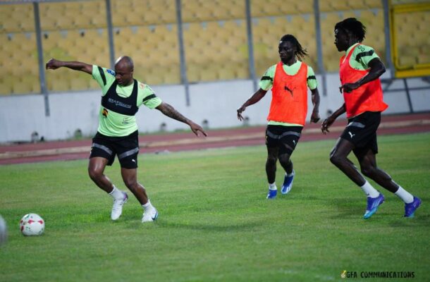 PHOTOS: The Black Stars begin training in Kumasi for 2026 FIFA World Cup Qualifier