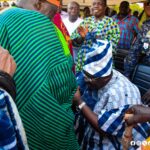 Dr. Bawumia enskinned as “Benkelemasa” by Chief of Wangara Community in Ghana