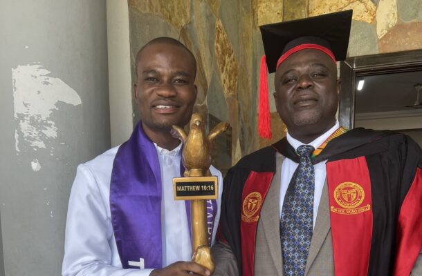Koku Anyidoho graduates with a degree in Theology [Photos]