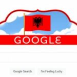 "Google Unveils Striking Tribute to Albania on 111th Independence Anniversary"