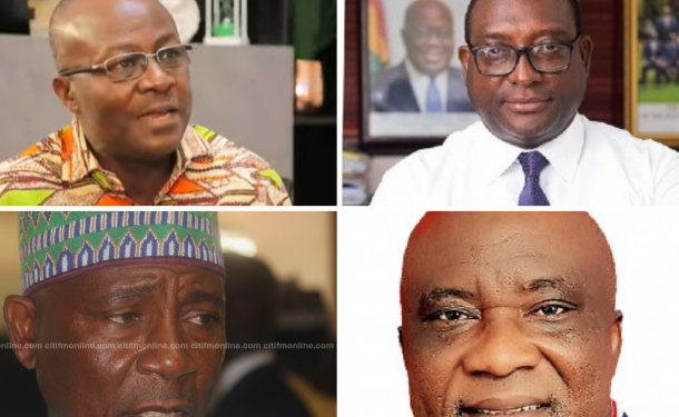 NPP sacks Hopeson Adorye, Buaben Asamoa, Ohene Ntow and Saddique Boniface
