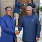 Dr Duffuor calls on Mahama at his home