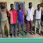 3 Chinese, 7 Ghanaians arrested for galamsey at Oda River Forest Reserve