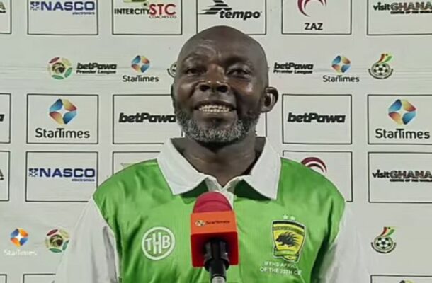 Kotoko's coach David Ocloo bemoans his side's profligacy in defeat to Heart of Lions