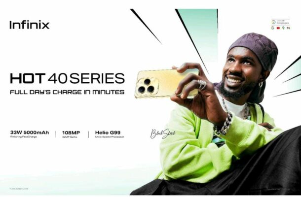 Infinix launches groundbreaking HOT 40 SERIES smartphone in partnership with Black Sherif