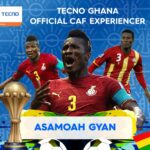 TECNO Ghana Announces Asamoah Gyan as official Afcon Experiencer