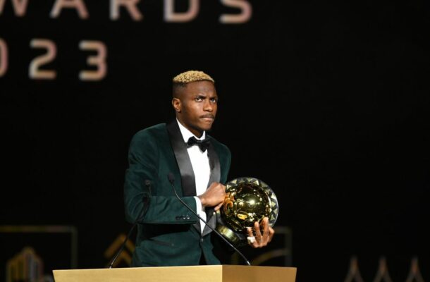 Victor Osimhen becomes first Nigerian player to win African best since 1999