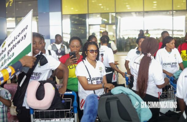 Black Queens arrive in Ghana after WAFCON qualification