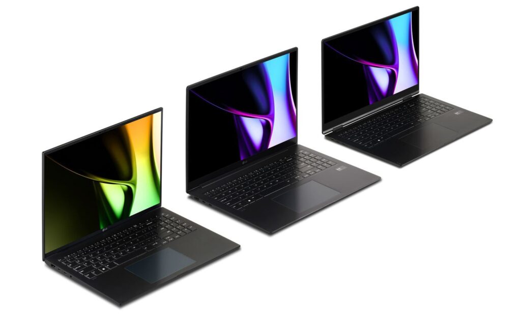  "LG Unveils Cutting-Edge LG Gram Laptops with OLED Displays and Intel Power"