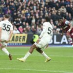 VIDEO: Watch Kudus Mohammed's goal for West Ham against Man United