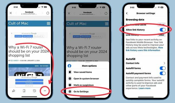 Navigating Facebook's Link History: A Closer Look at the New Tracking Feature