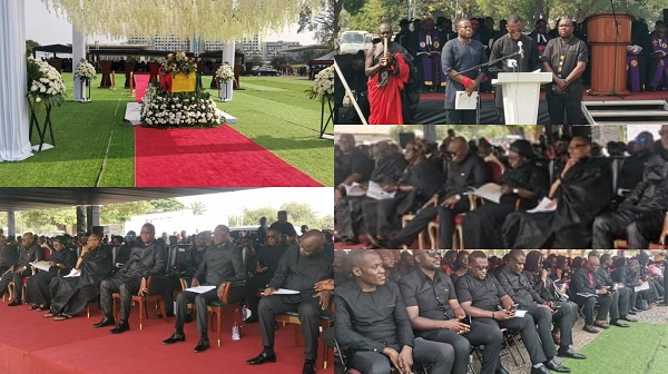 PHOTOS: Akufo-Addo, Mahama, NDC gurus, others pay last respect to the late ET Mensah