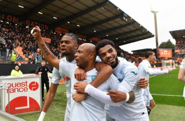 VIDEO: Watch Andre Ayew's scissor kick goal for Le Havre
