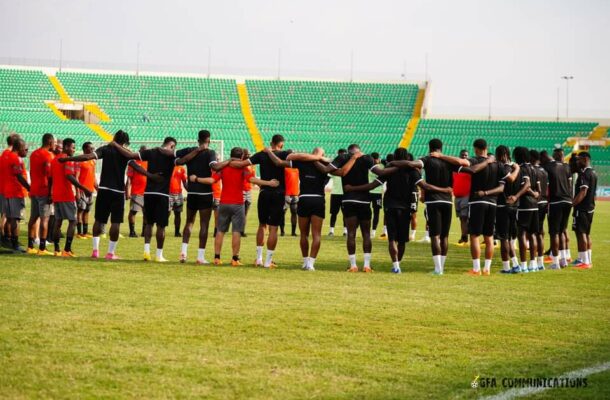 PHOTOS: Black Stars wrap up preparations with final training session in Kumasi