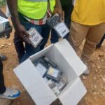 Man, 35, arrested for transporting fake meters