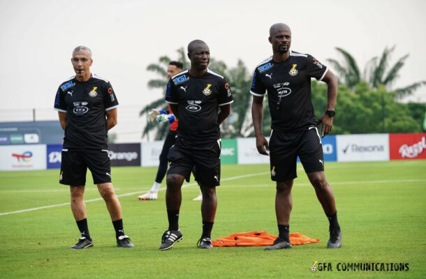 PHOTOS: Black Stars train ahead of must-win Egypt clash