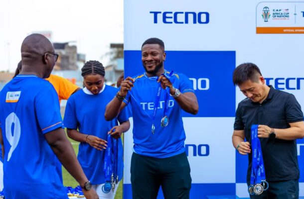 TECNO ignites passion with Asamoah Gyan: Charitable match fuels drive to transform Africa's community pitches