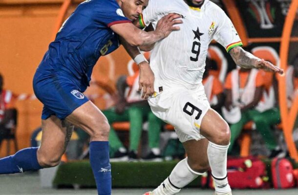 Jordan Ayew frustrated by Ghana's AFCON loss to Cape Verde