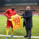 Joseph Attamah Larweh reaches 100 appearances for Kayserispor