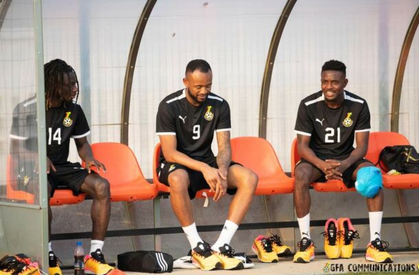 PHOTOS: Black Stars hold recovery training in BengerVille after Egypt draw