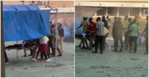 VIDEO: Match Commissioner collapses after attack by RTU fans in Ghana Premier League match