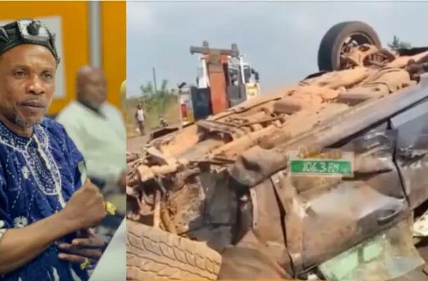 Kaakyire Kwame Appiah involved in ghastly accident
