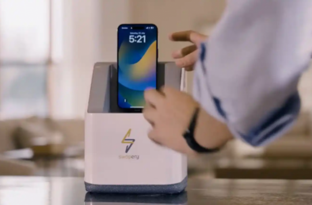 "Revolutionizing Charging: Qatari Innovation Unveils Swapery, the 7-Second Phone Power Solution"