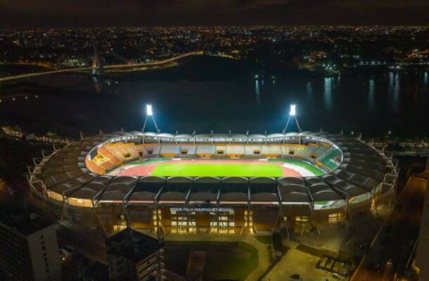 PHOTOS: Black Stars to start AFCON campaign at plush Stade Felix Houphouët-Boigny