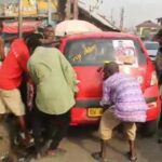 Taxi driver runs over police officer at Agona Swedru