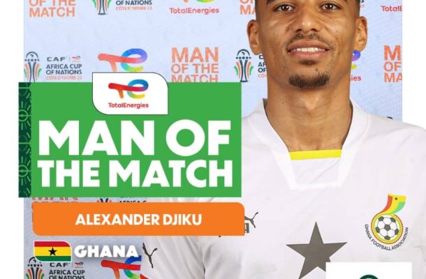 Alexander Djiku shines, wins man of the match in Ghana's AFCON opener