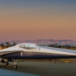  "NASA Unveils Revolutionary Supersonic Aircraft: A Leap into the Future of Commercial Flight"