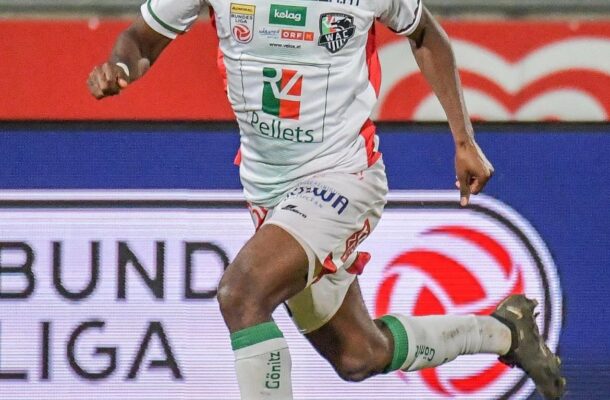 Augustine Boakye stars with two assists in Wolfsberger AC's victory over WSG Tirol