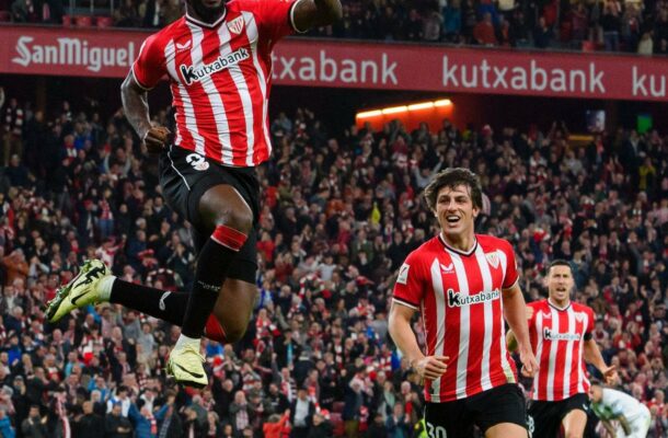 Inaki Williams secures thrilling win for Athletic Bilbao