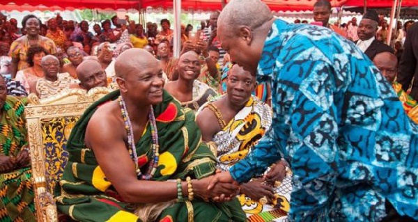 Togbe Afede is ready to abdicate his stool to become Mahama’s running mate - Tsidi Akrobortu
