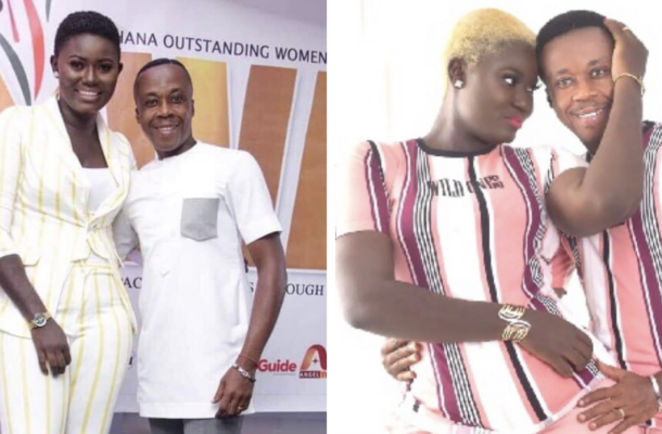 ‘My wife won’t leave me; I’m not scared she is meeting bigger men’ - Afua Asantewaa’s husband insists