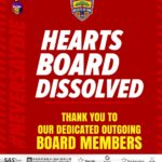 Hearts of Oak Board dissolved ahead of AGM