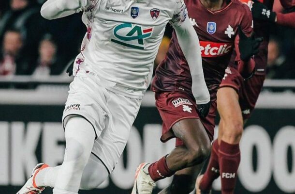 Grejohn Kyei rescues point for Clermont Foot in thrilling draw against Brest