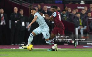 VIDEO: Watch how Kudus Mohammed won a penalty for West Ham on his return