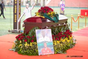 PHOTOS: Final funeral rites held for late Raphael Dwamena