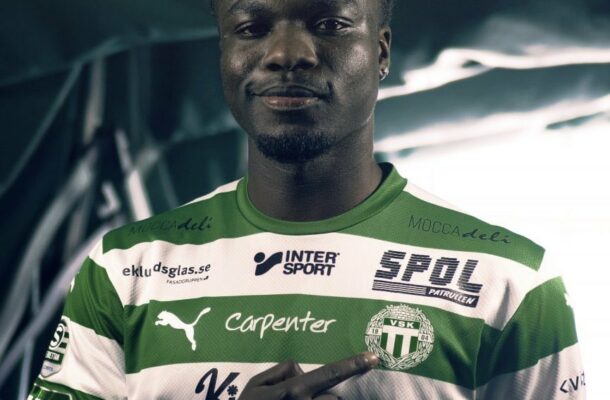 Västerås SK secures three-year deal with Ghanaian midfielder Samuel Asoma