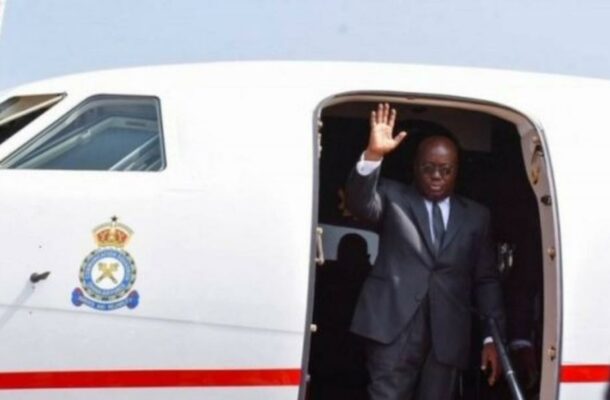 Akufo-Addo leaves for Munich, Addis Ababa