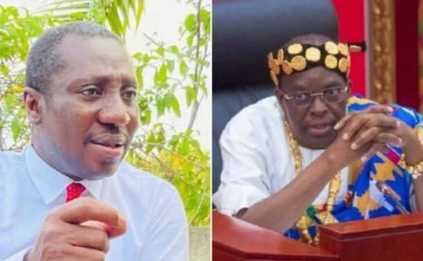 Thank you for your wise counsel; you took me as your son – Afenyo-Markin tells Speaker Bagbin