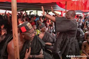 PHOTOS: Dr. Bawumia steals show at John Kumah's One Week observation