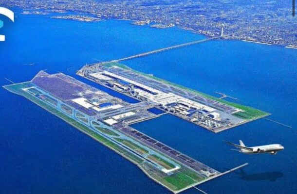 Japan’s iconic airport built on the sea is sinking at an alarming rate – experts