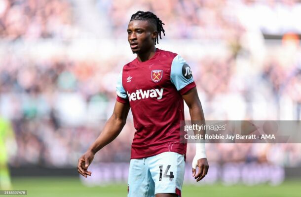 Mohammed Kudus named English Premier League player of the week