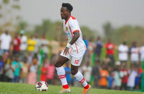 Asante Kotoko midfielder Kyei Dwamena sidelined for six weeks